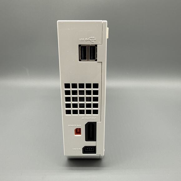 Nintendo Wii Console White RVL 001 GameCube Compatible Tested - Picture 4 of 8